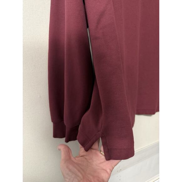 Jos A Bank Traveler Men's Sweater Size XL 1/4 Zip Maroon 100% Cotton - Picture 6 of 10